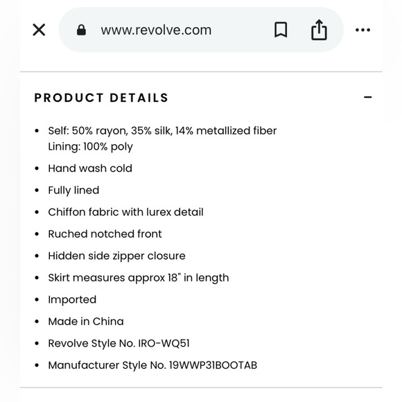 IRO Bootab Ruched Floral Print Fil Coupe Chiffon Mini Skirt in Black - Picture 4 of 11